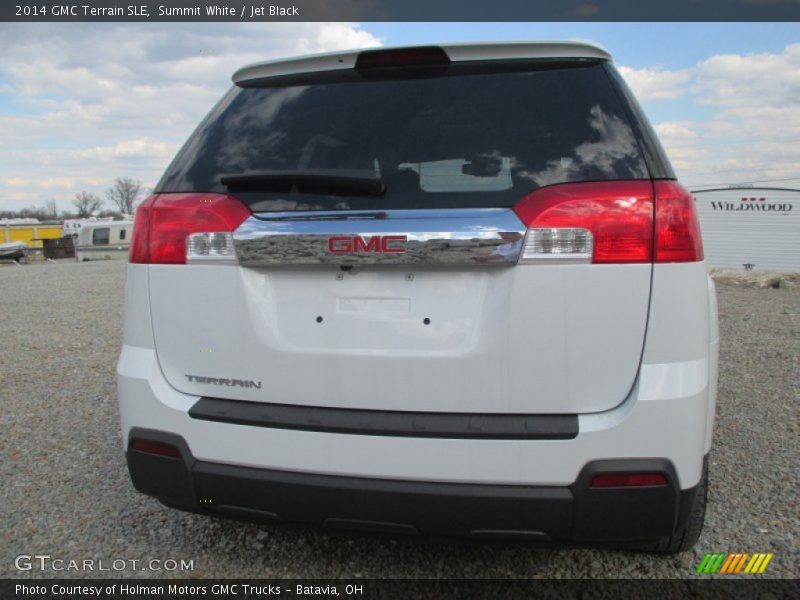 Summit White / Jet Black 2014 GMC Terrain SLE
