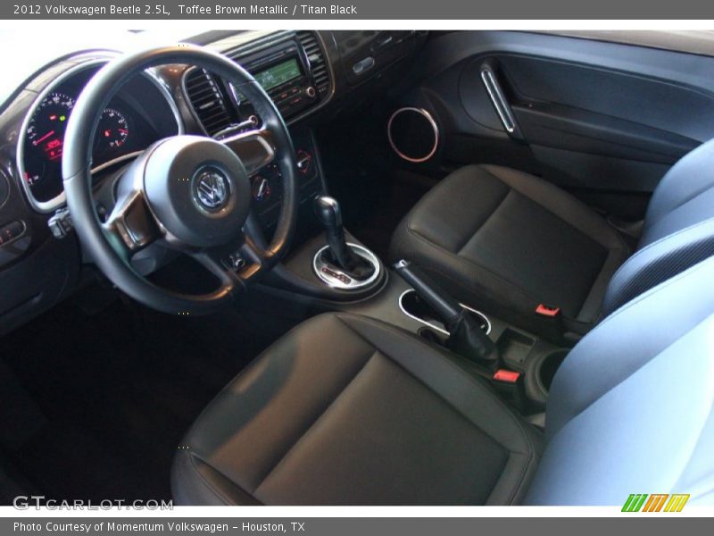 Toffee Brown Metallic / Titan Black 2012 Volkswagen Beetle 2.5L