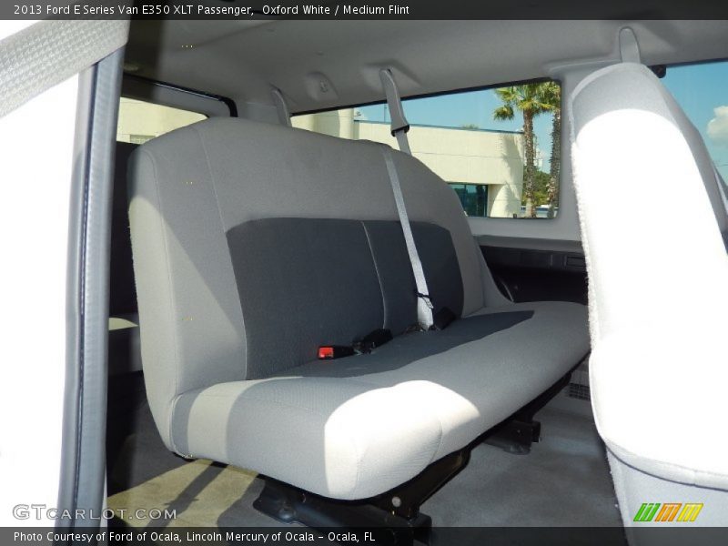 Oxford White / Medium Flint 2013 Ford E Series Van E350 XLT Passenger