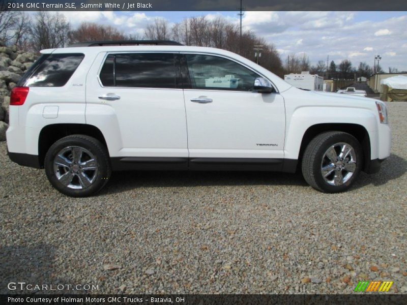 Summit White / Jet Black 2014 GMC Terrain SLE