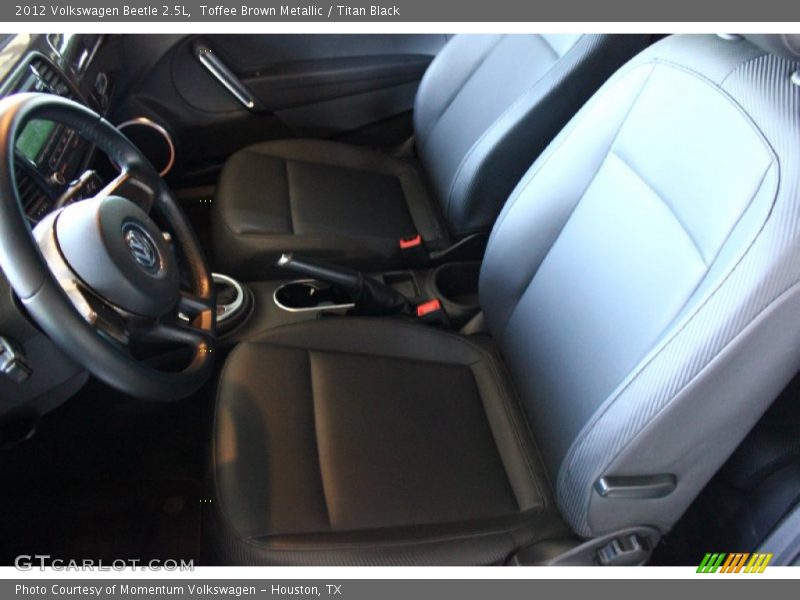 Toffee Brown Metallic / Titan Black 2012 Volkswagen Beetle 2.5L