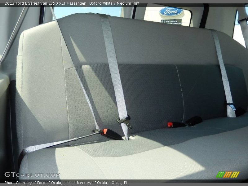 Oxford White / Medium Flint 2013 Ford E Series Van E350 XLT Passenger