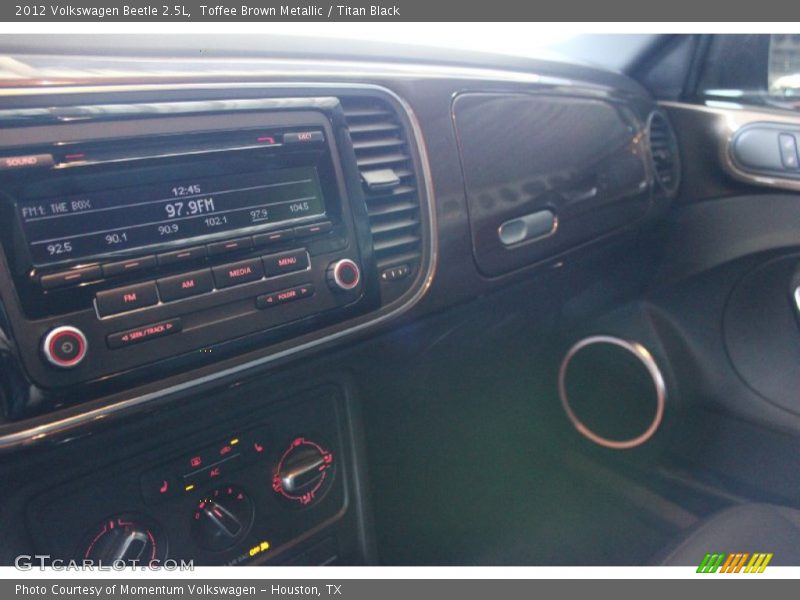 Toffee Brown Metallic / Titan Black 2012 Volkswagen Beetle 2.5L