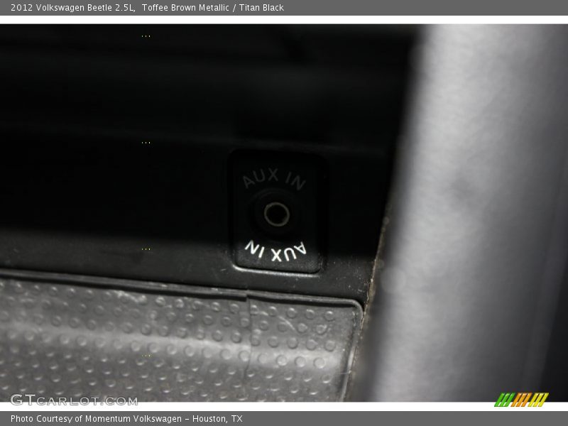 Toffee Brown Metallic / Titan Black 2012 Volkswagen Beetle 2.5L