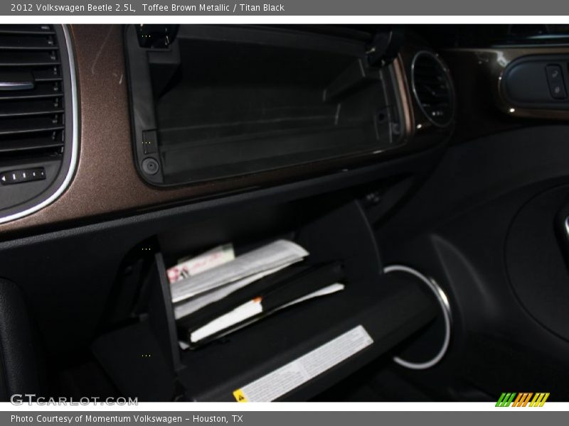 Toffee Brown Metallic / Titan Black 2012 Volkswagen Beetle 2.5L