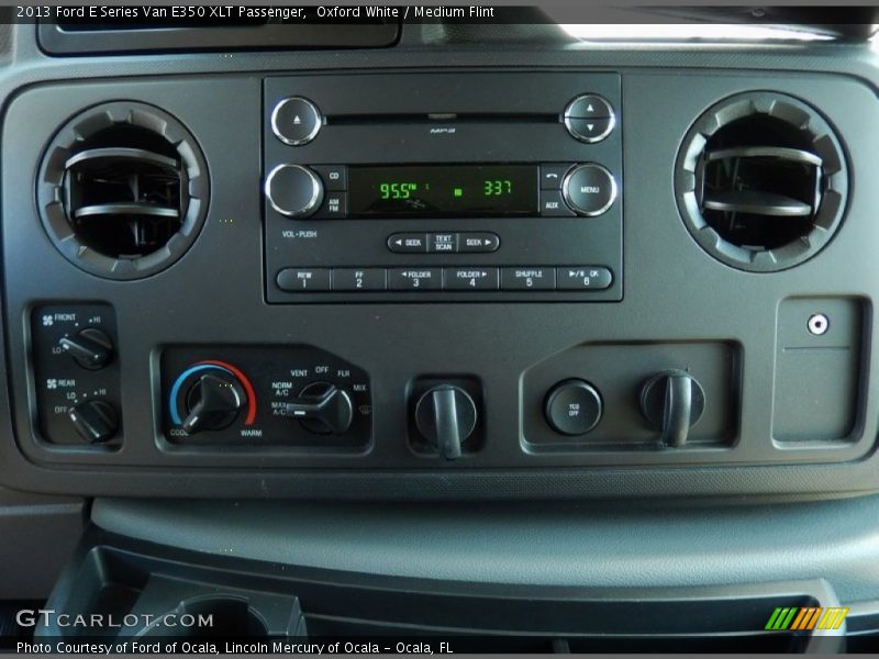 Oxford White / Medium Flint 2013 Ford E Series Van E350 XLT Passenger
