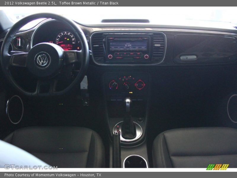 Toffee Brown Metallic / Titan Black 2012 Volkswagen Beetle 2.5L