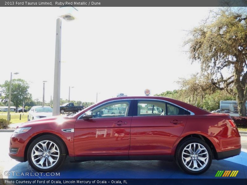  2013 Taurus Limited Ruby Red Metallic