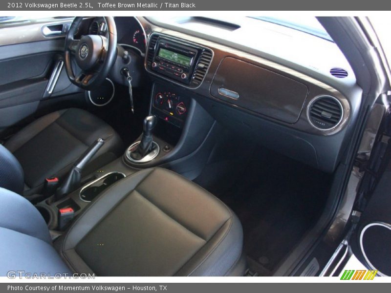 Toffee Brown Metallic / Titan Black 2012 Volkswagen Beetle 2.5L