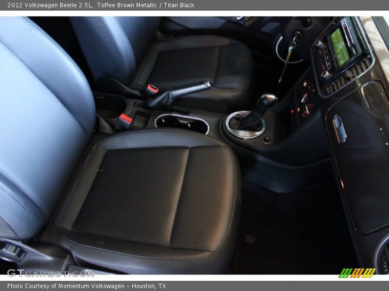 Toffee Brown Metallic / Titan Black 2012 Volkswagen Beetle 2.5L
