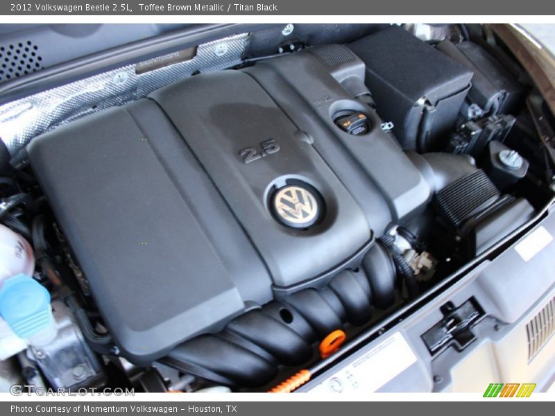 Toffee Brown Metallic / Titan Black 2012 Volkswagen Beetle 2.5L