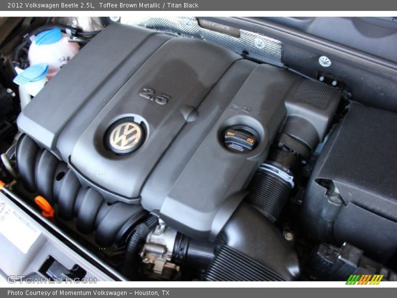 Toffee Brown Metallic / Titan Black 2012 Volkswagen Beetle 2.5L