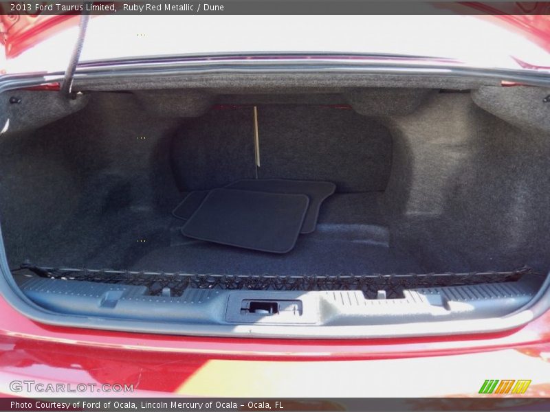  2013 Taurus Limited Trunk