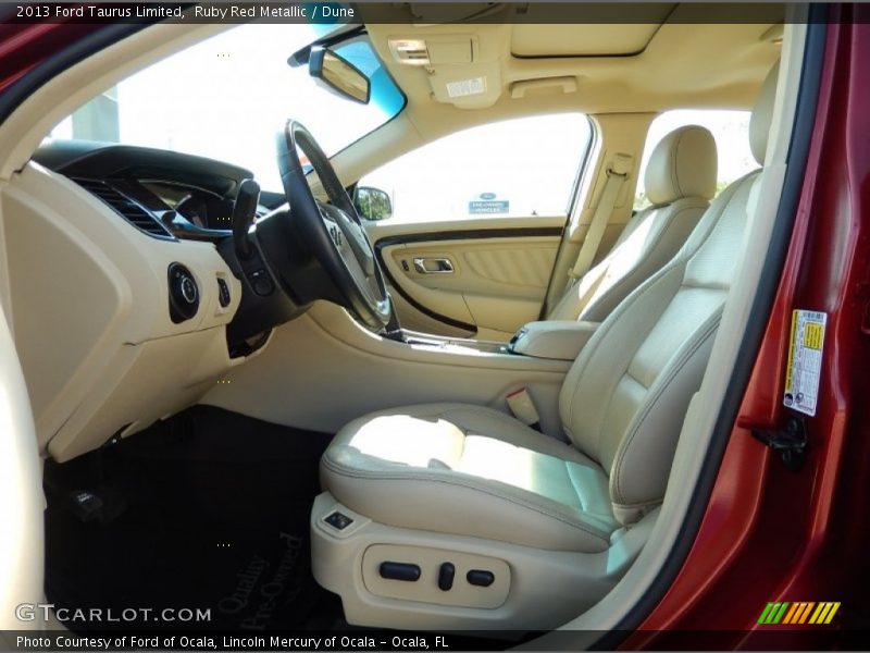  2013 Taurus Limited Dune Interior