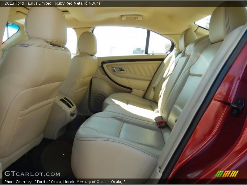 Rear Seat of 2013 Taurus Limited