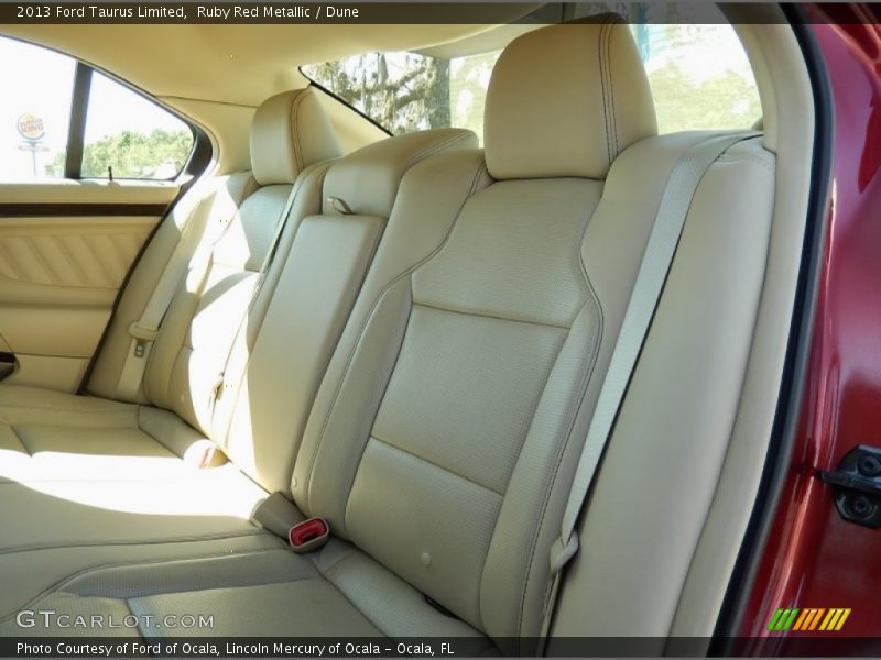 Ruby Red Metallic / Dune 2013 Ford Taurus Limited