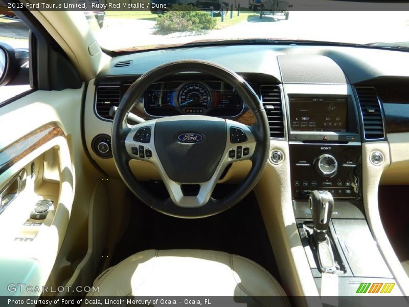 Dashboard of 2013 Taurus Limited