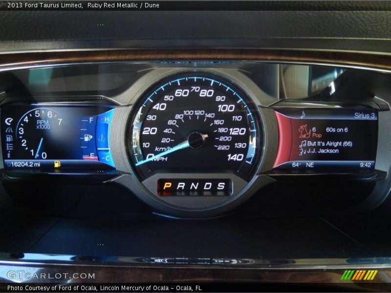  2013 Taurus Limited Limited Gauges