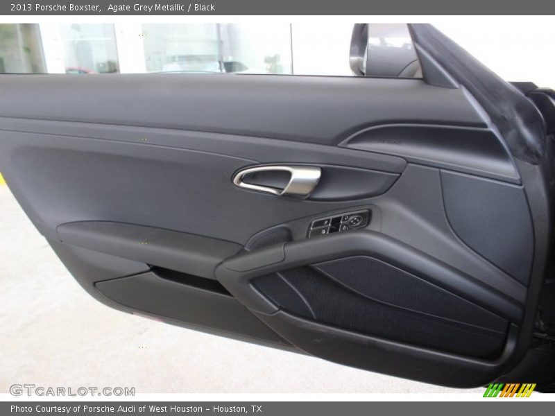 Agate Grey Metallic / Black 2013 Porsche Boxster