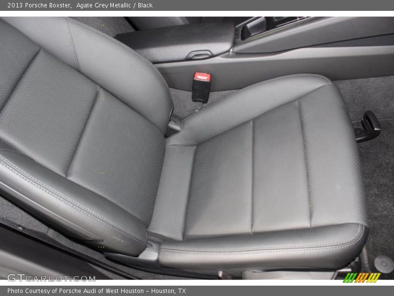 Agate Grey Metallic / Black 2013 Porsche Boxster