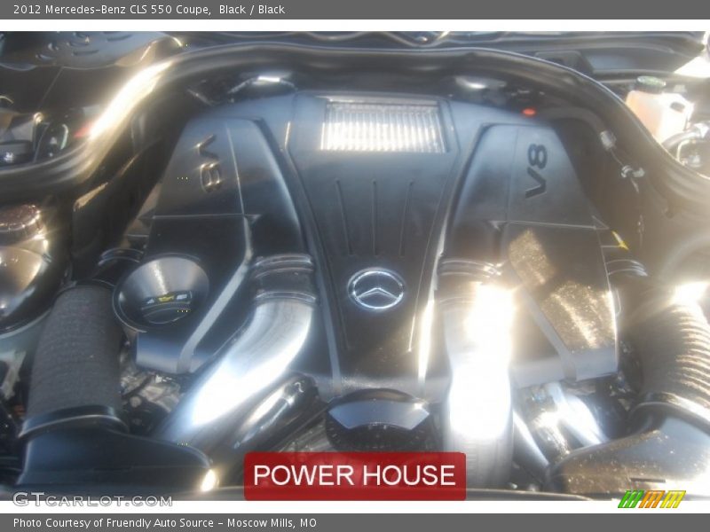 Black / Black 2012 Mercedes-Benz CLS 550 Coupe