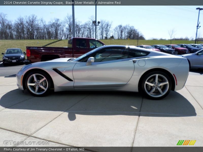  2014 Corvette Stingray Coupe Blade Silver Metallic