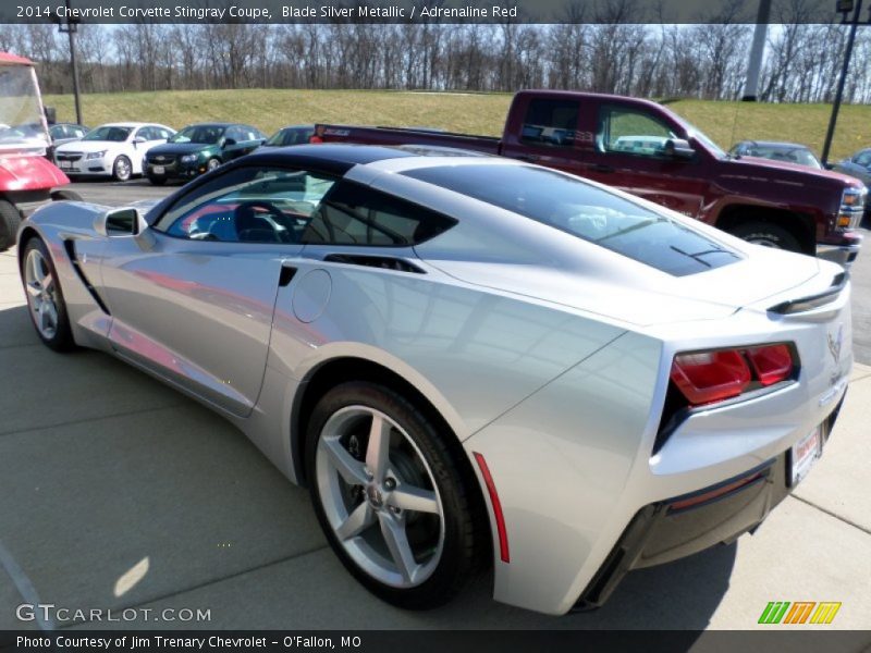  2014 Corvette Stingray Coupe Blade Silver Metallic