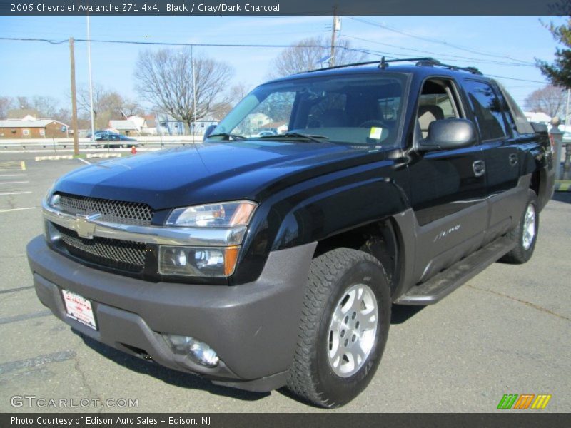 Black / Gray/Dark Charcoal 2006 Chevrolet Avalanche Z71 4x4