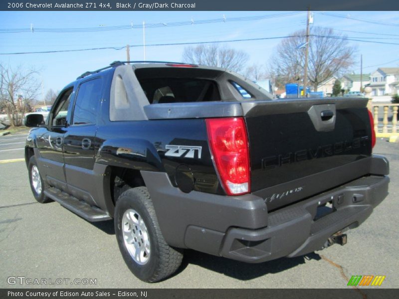 Black / Gray/Dark Charcoal 2006 Chevrolet Avalanche Z71 4x4