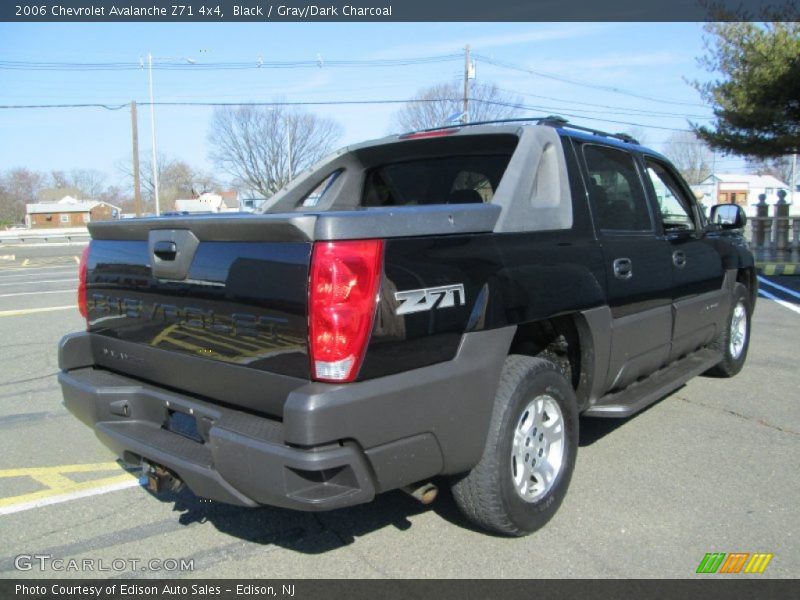 Black / Gray/Dark Charcoal 2006 Chevrolet Avalanche Z71 4x4