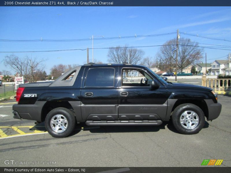 Black / Gray/Dark Charcoal 2006 Chevrolet Avalanche Z71 4x4