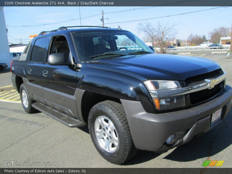Black / Gray/Dark Charcoal 2006 Chevrolet Avalanche Z71 4x4