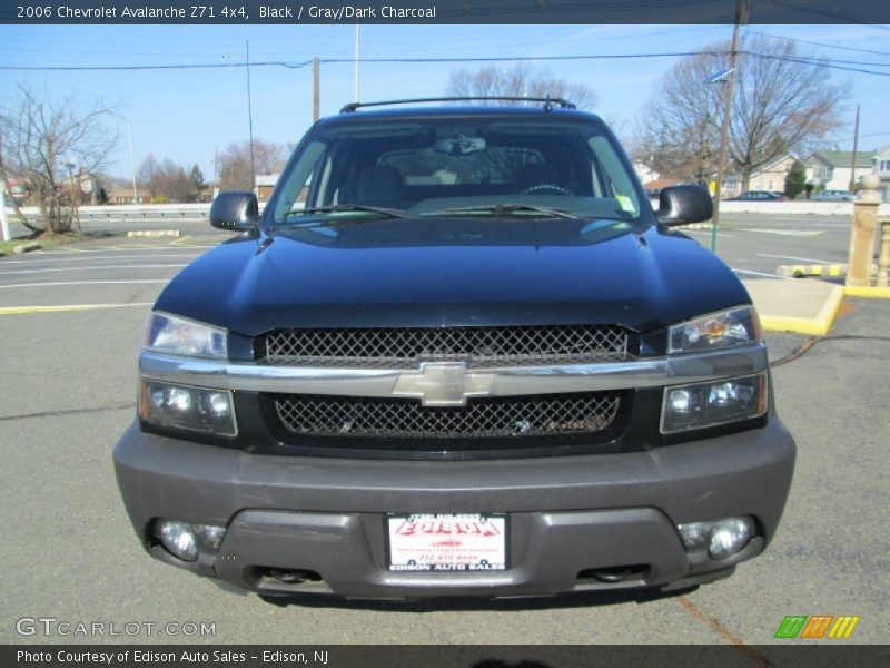 Black / Gray/Dark Charcoal 2006 Chevrolet Avalanche Z71 4x4