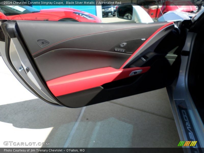 Door Panel of 2014 Corvette Stingray Coupe