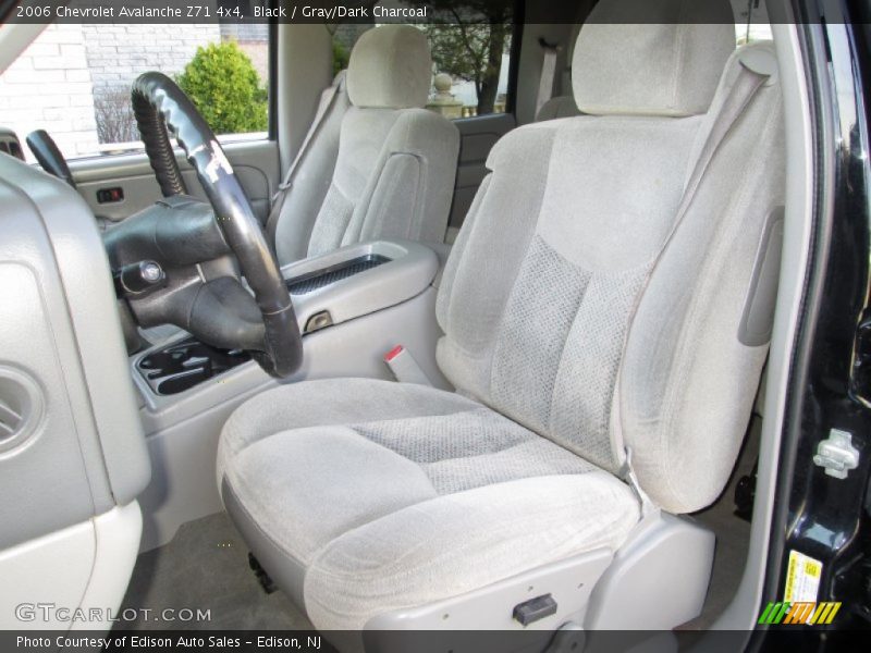 Black / Gray/Dark Charcoal 2006 Chevrolet Avalanche Z71 4x4