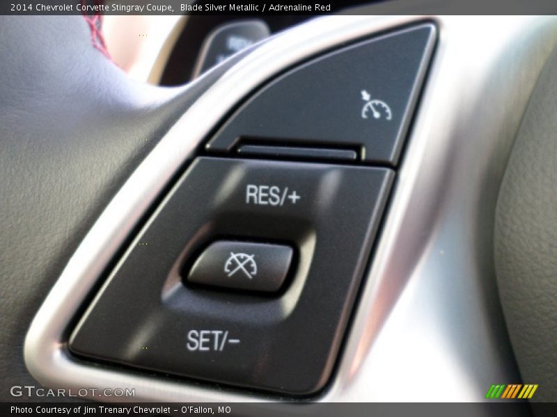 Controls of 2014 Corvette Stingray Coupe