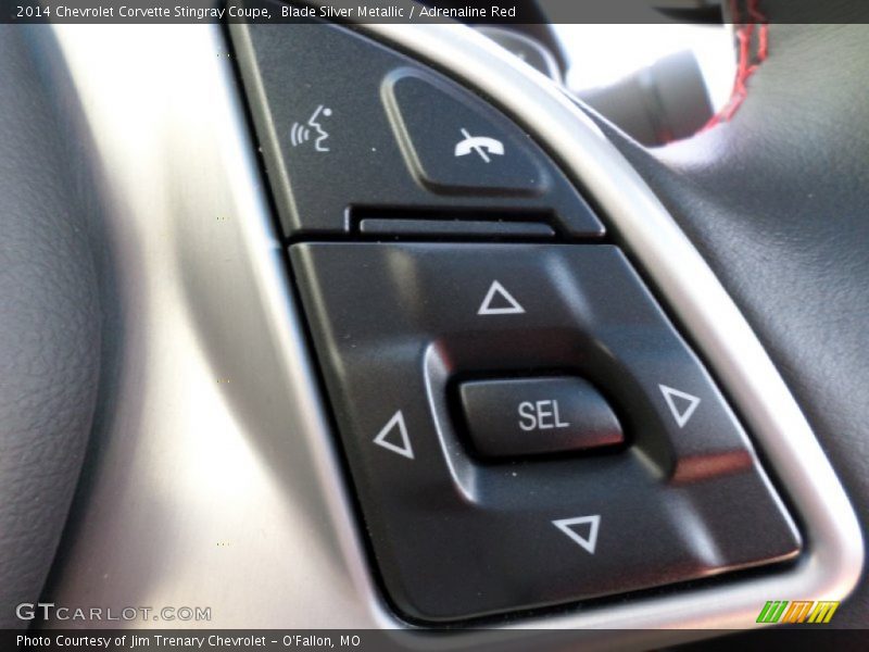 Controls of 2014 Corvette Stingray Coupe