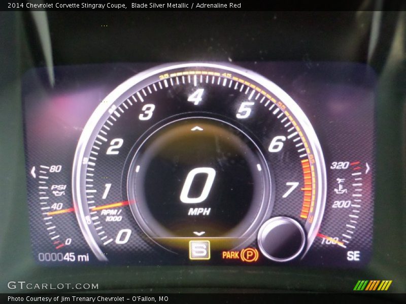  2014 Corvette Stingray Coupe Stingray Coupe Gauges