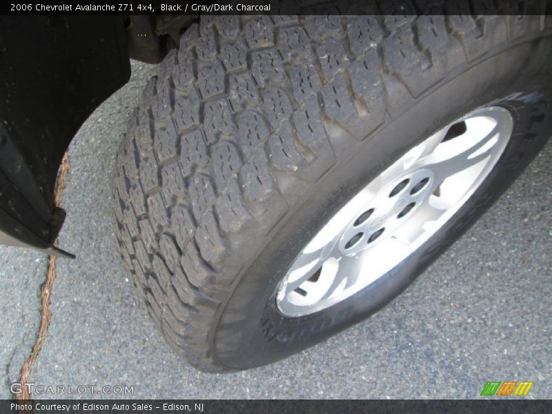 Black / Gray/Dark Charcoal 2006 Chevrolet Avalanche Z71 4x4