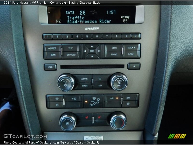 Black / Charcoal Black 2014 Ford Mustang V6 Premium Convertible