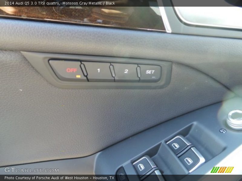 Monsoon Gray Metallic / Black 2014 Audi Q5 3.0 TFSI quattro