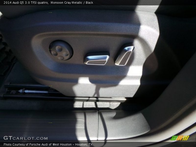 Monsoon Gray Metallic / Black 2014 Audi Q5 3.0 TFSI quattro