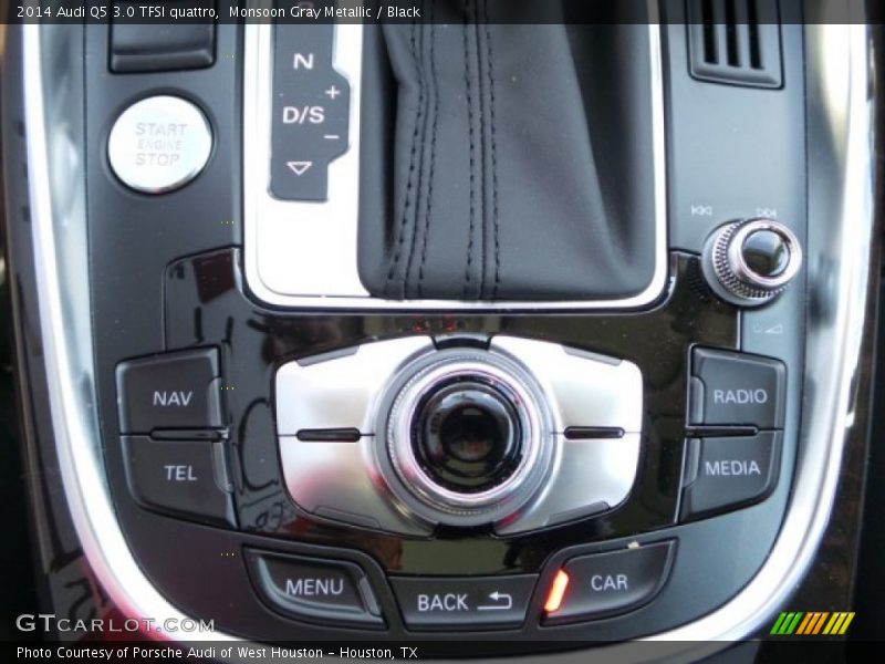 Monsoon Gray Metallic / Black 2014 Audi Q5 3.0 TFSI quattro