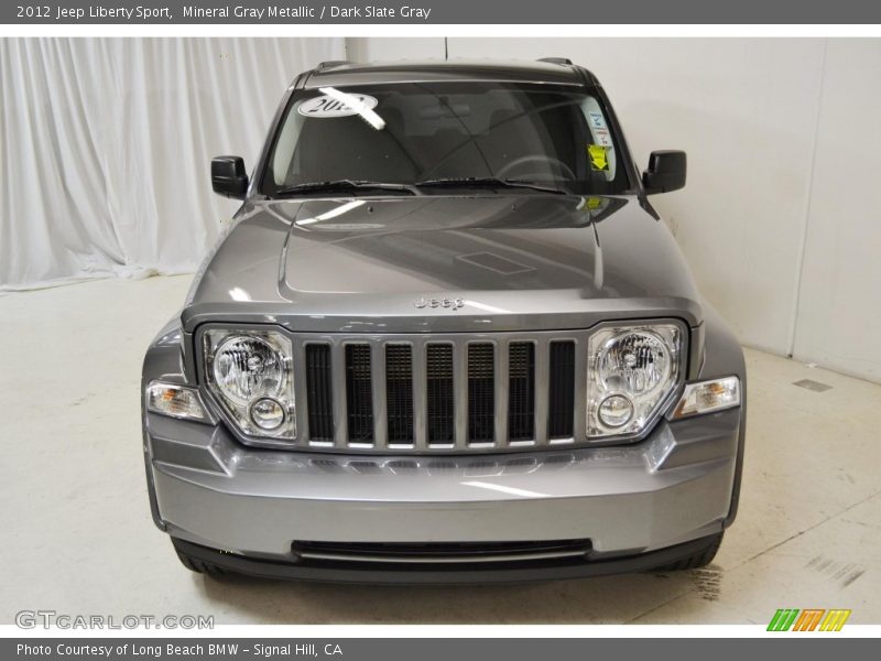 Mineral Gray Metallic / Dark Slate Gray 2012 Jeep Liberty Sport