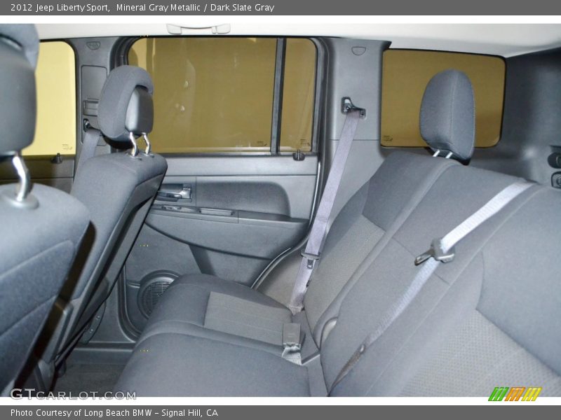 Mineral Gray Metallic / Dark Slate Gray 2012 Jeep Liberty Sport