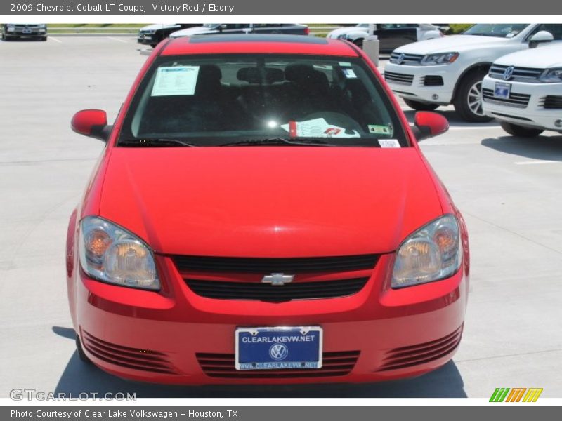 Victory Red / Ebony 2009 Chevrolet Cobalt LT Coupe