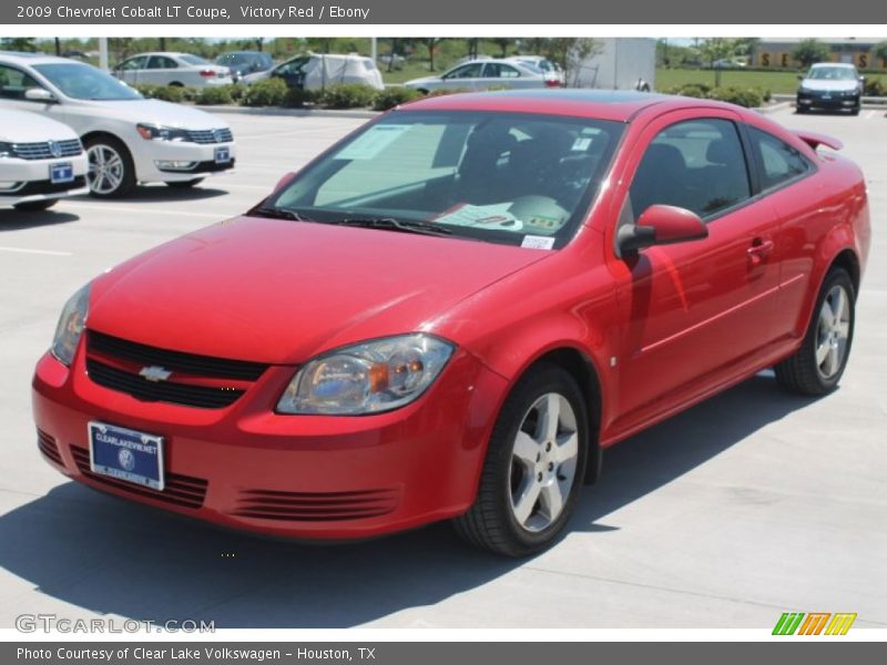 Victory Red / Ebony 2009 Chevrolet Cobalt LT Coupe