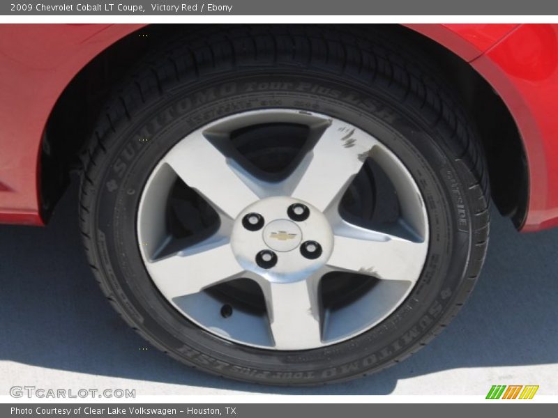 Victory Red / Ebony 2009 Chevrolet Cobalt LT Coupe