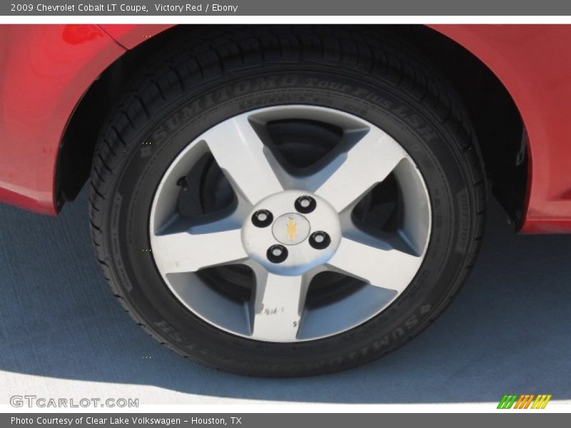 Victory Red / Ebony 2009 Chevrolet Cobalt LT Coupe
