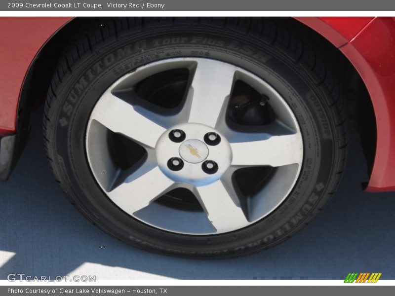 Victory Red / Ebony 2009 Chevrolet Cobalt LT Coupe